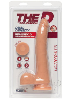 The D Real D Slim W/balls Ultrask 9 Van_0