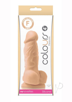 Colours Pleasures 4 Dildo White_0