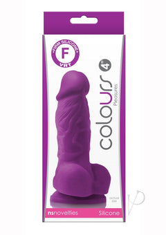 Colours Pleasures 4 Dildo Purple_0