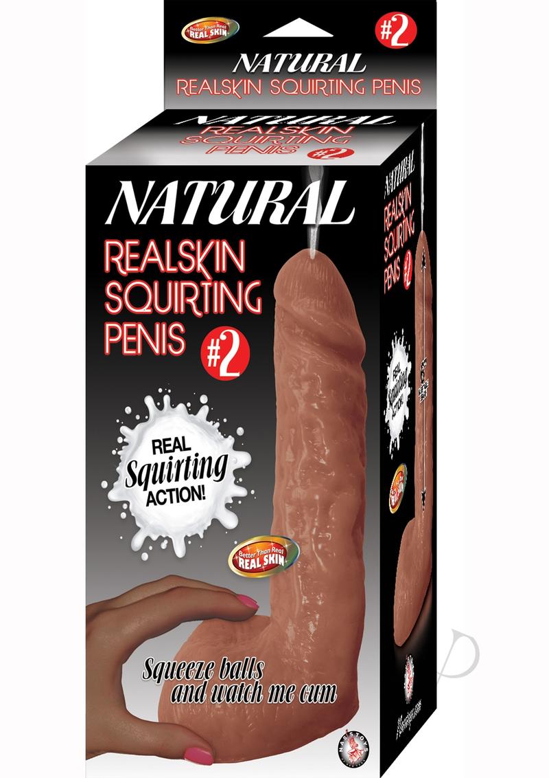 Natural Realskin Squirting Penis #2 Brn_0