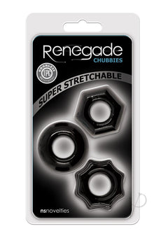 Renegade Chubbies 3pk Black_0