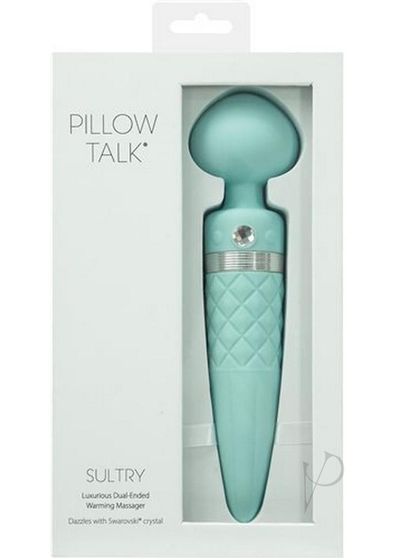 Pillow Talk Sultry Massager Wand Teal_0