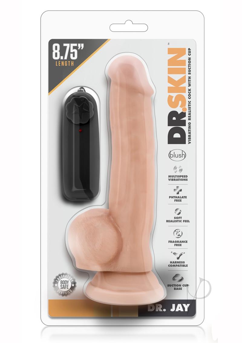 Dr Skin Dr Jay Vibe Cock W/suction Van_0