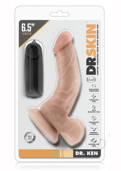 Dr Skin Dr Ken Vibe Cock W/suction Van_0