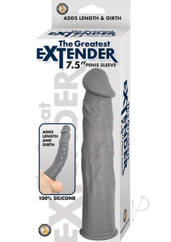 The Great Extender Penis Sleeve 7.5 Gry_0