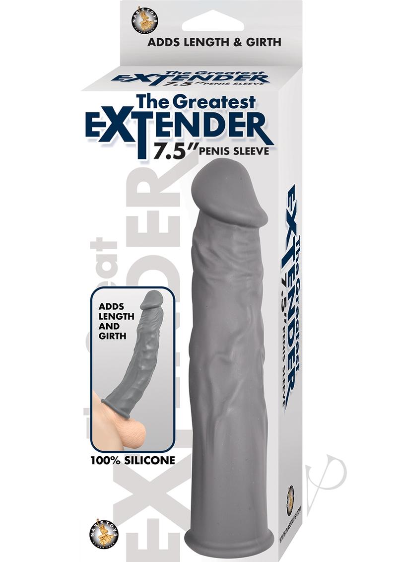 The Great Extender Penis Sleeve 7.5 Gry_0