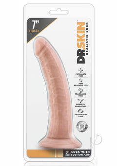 Dr Skin Cock W/suction 7 Vanilla_0