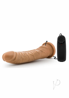 Dr Skin Vibe 8.5 Cock W/suction Mocha_1