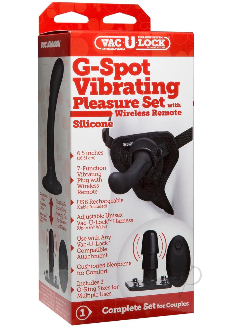 Vac U Lock G-spot Vibe Pleasure Set_0