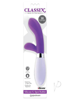 Silicone G Spot Rabbit Purple_0