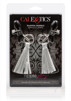 Nipple Play Tassels Nipple Clamp Silver_0