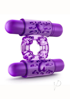 Pwm Double Play Cock Ring Purple_1