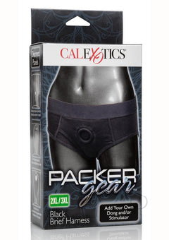 Packer Gear Black Brief Harness 2xl/3xl_0