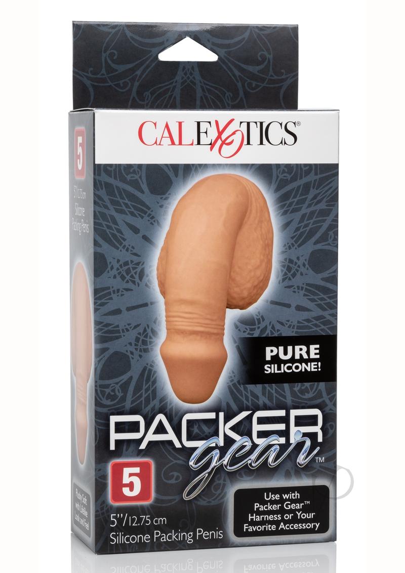 Packer Gear Silic Packin Penis 4.5 Tan_0