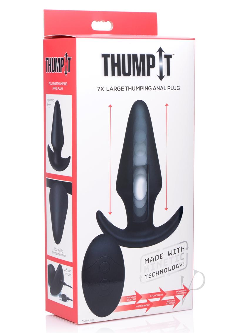 Thump It Large Silicone Butt Plug_0