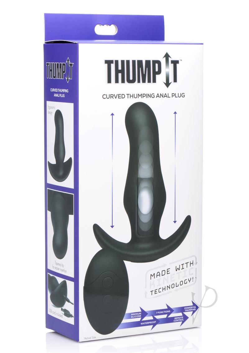 Thump It Curved Silicone Butt Plug_0
