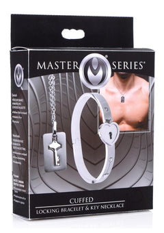 Ms Cuffed Locking Bracelet W/ Neck Key_0