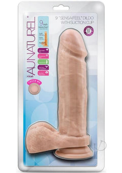 Au Naturel Dildo With Suction 9.5 Vanil_0