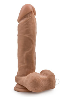 Au Naturel Dildo With Suction 9.5 Mocha_1