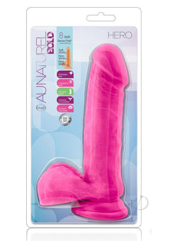 Au Naturel Bold Hero Dildo 8 Pink_0