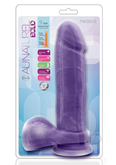 Au Naturel Bold Massive Dildo 9 Purp_0