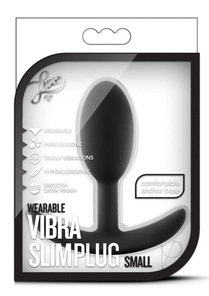 Luxe Wearable Vibra Slim Plug Sm Blk_0