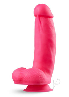 Neo Elite Dd Cock W/balls 7 Pink_1