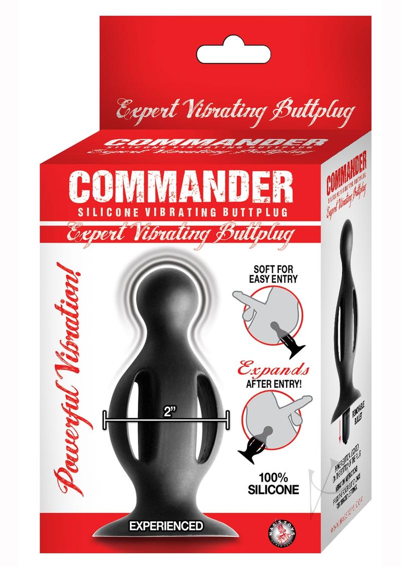 Commander Expert Vibrating Buttplug_0