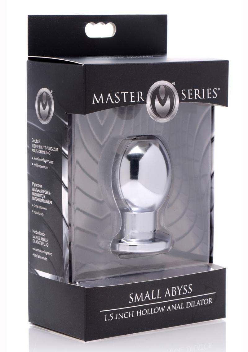 Ms Small Abyss Hollow Anal Plug Steel_0