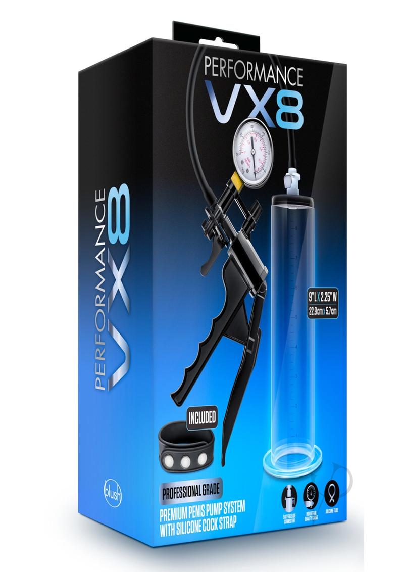 Performance Vx8 Premium Penis Pump Clear_0