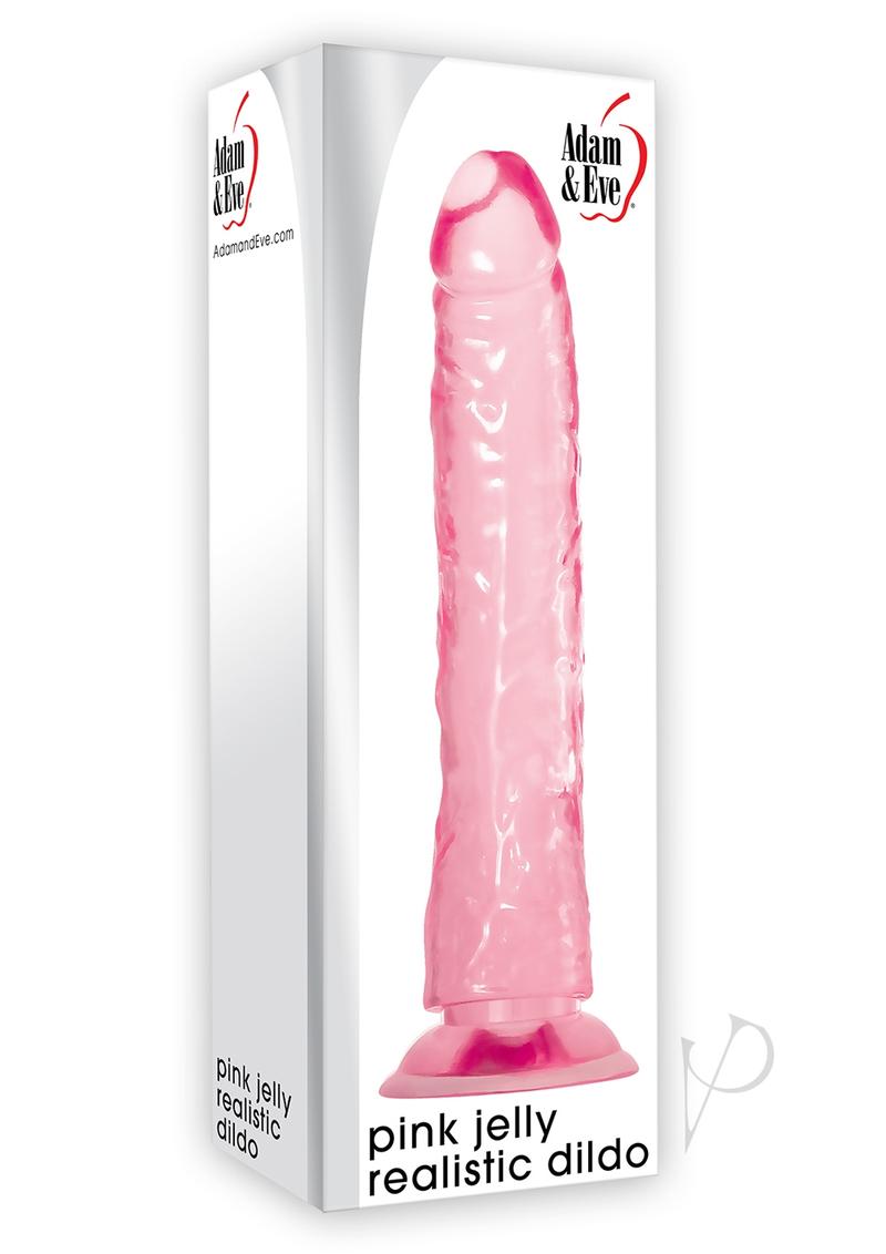 Aande Pink Jelly Realistic Dildo_0