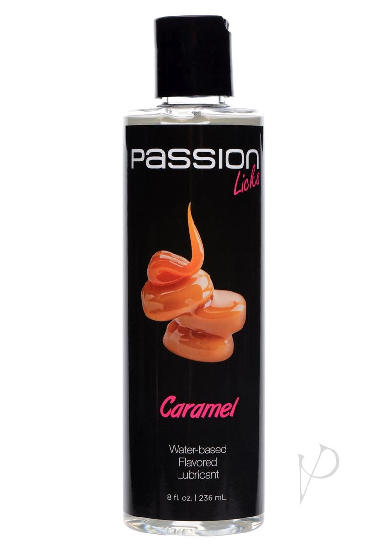Passion Licks Flavor Lube Caramel 8oz_0