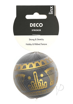 Linx Deco Stroker Ball Clear/black Os_0