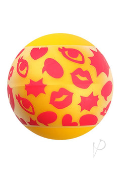 Linx Pop Stroker Ball Clear/yellow Os_1