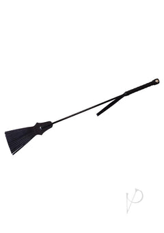 Rouge Tasseled Riding Crop Black_0