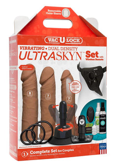 Vaculock Vibrating Ultraskyn Set Caram_0