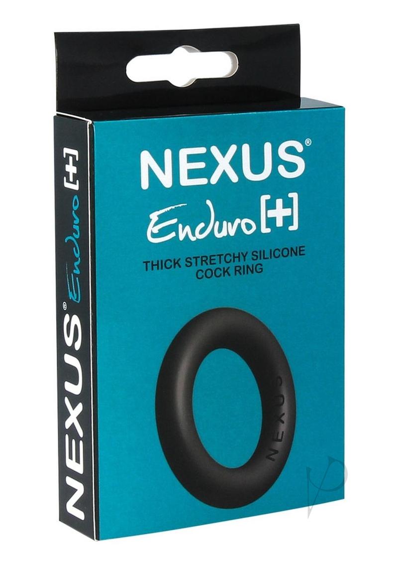 Enduro Plus Thick Silicone Cock Ring Blk_0