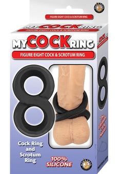 My Cockring Figure Eight Cock and Scrotum_0