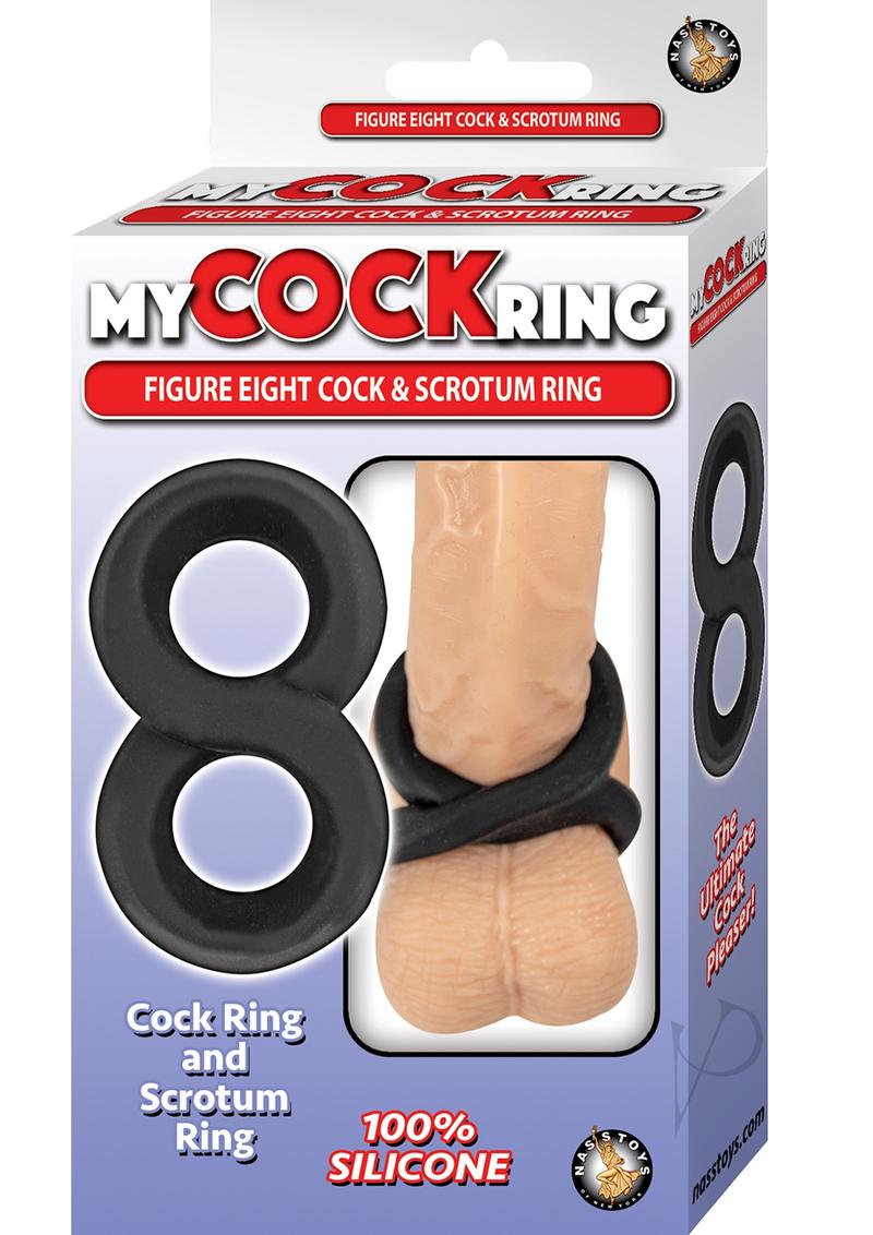 My Cockring Figure Eight Cock and Scrotum_0