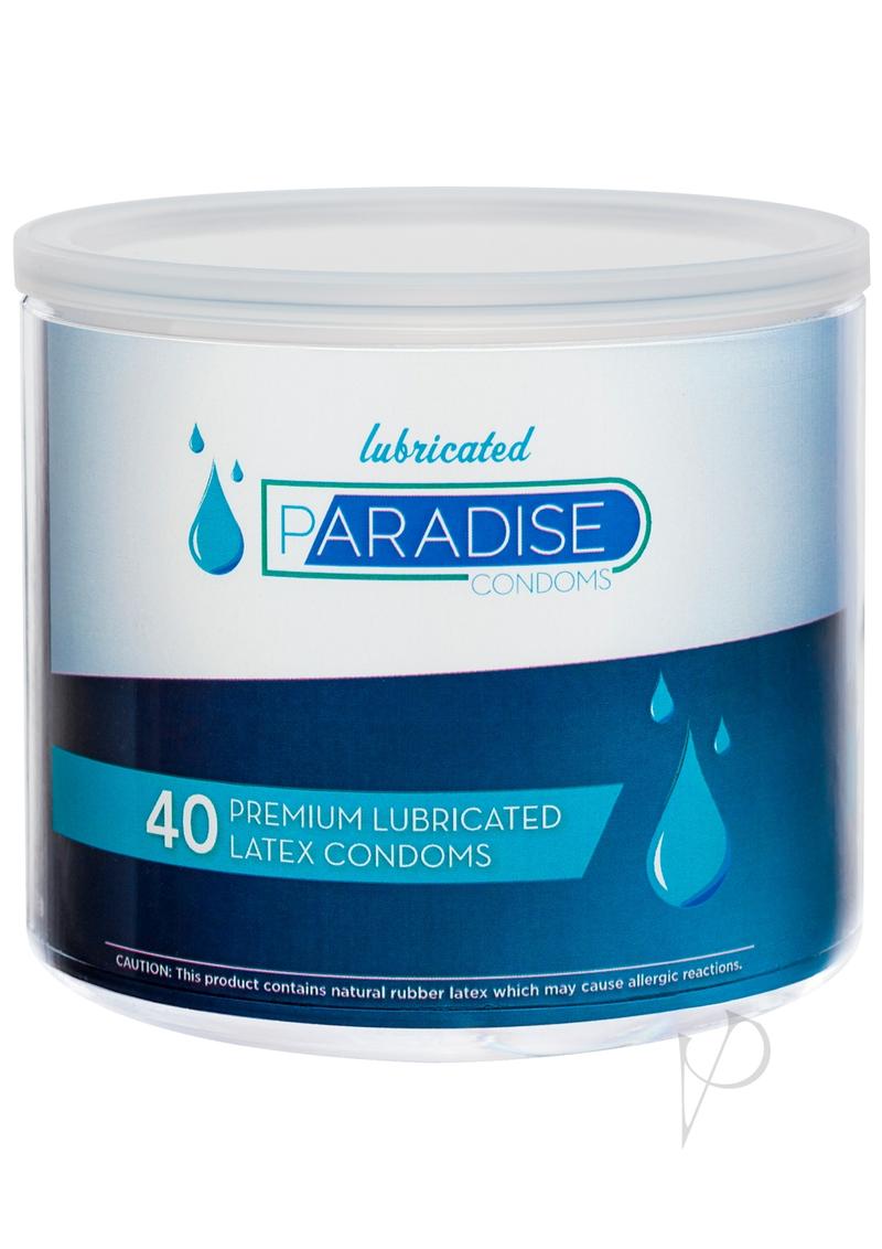 Paradise Lubricated Condoms 40/bowl_0