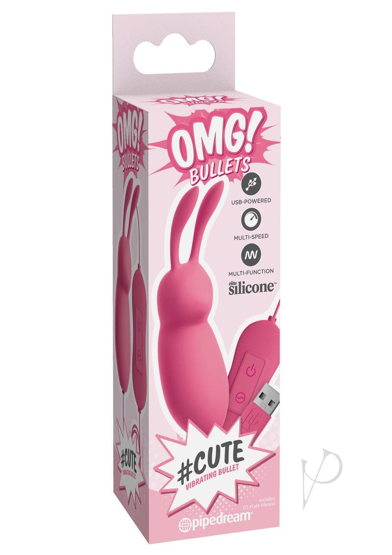 Omg Bullets Cute Vibrating Bullet Pink_0