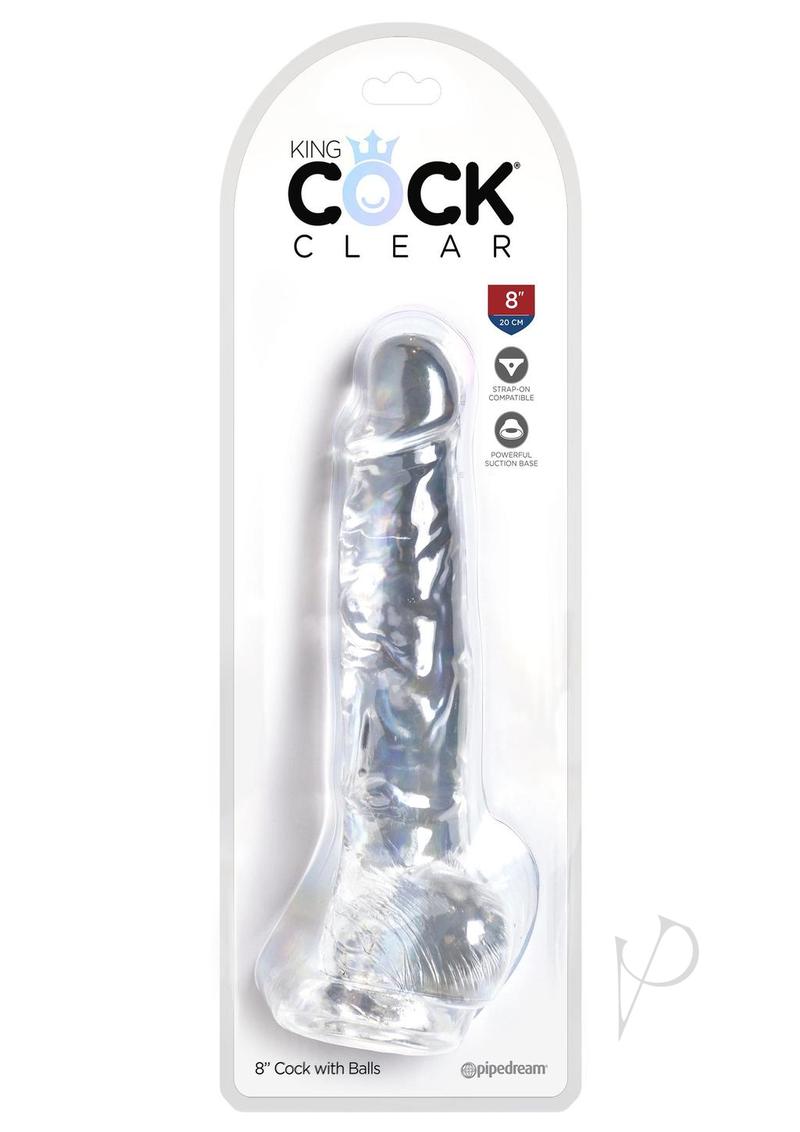 Kc 8 Cock W/balls Clear_0