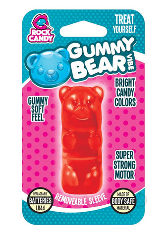 Image of Rock Candy Gummy Bear Vibe Blister Red_0