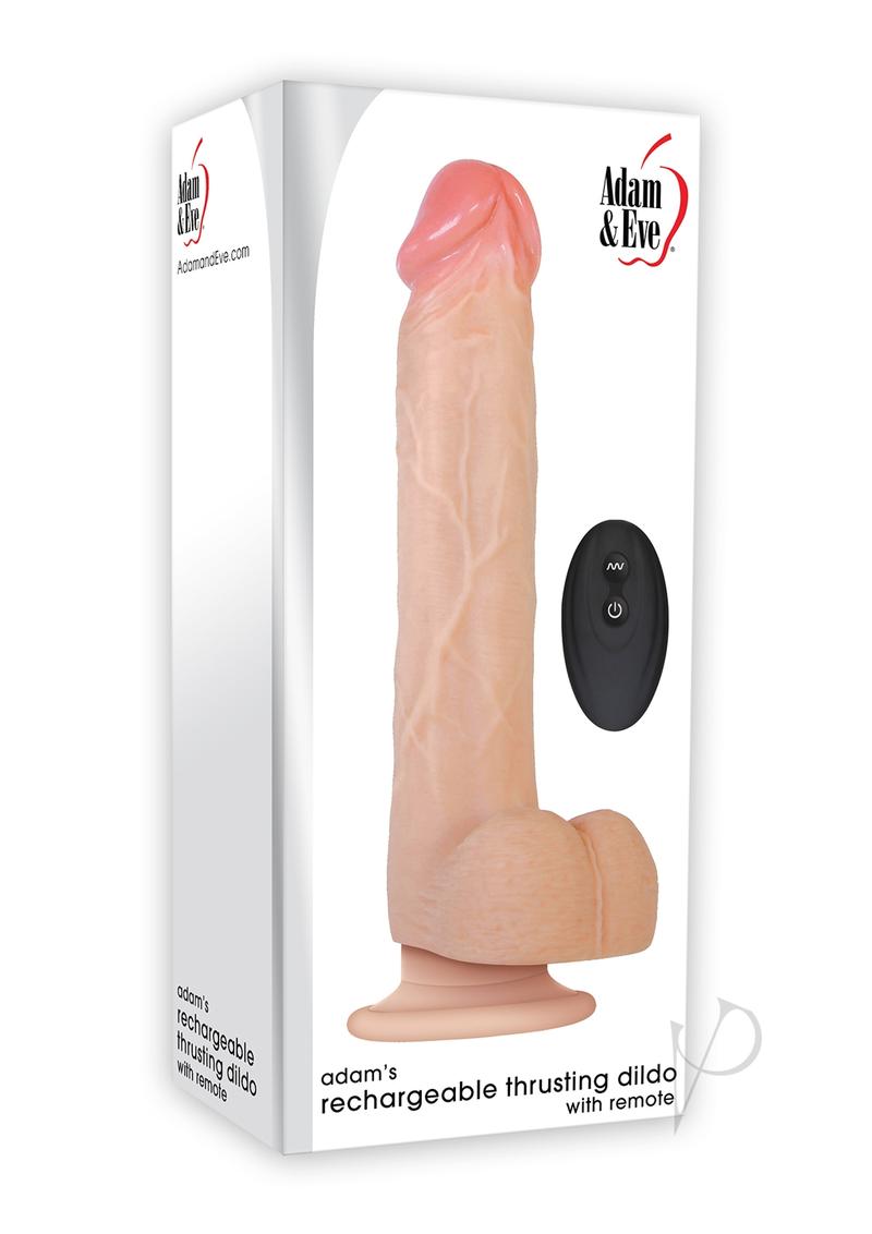 Aande Adams Recharge Thrust Dildo W/remote_0