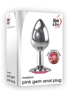 Aande Pink Gem Anal Plug Medium_0