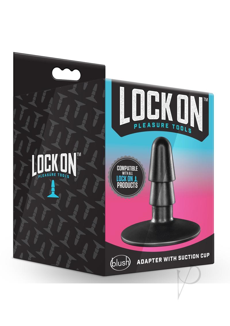 Lock On Adapter W/suction Cup Black_0