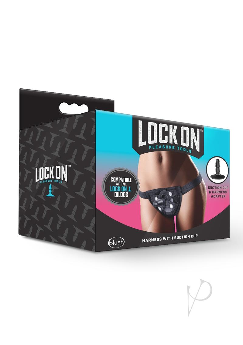 Lock On Strap On Harness Black(disc)_0