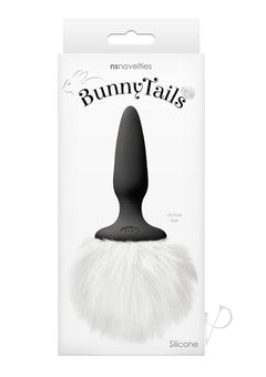 Bunny Tails Mini Anal Plug White_0