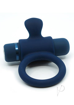 Sensuelle Silicone Bullet Ring 7x Navy B_1