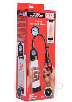 Size Matters Trigger Penis Pump W/gauge_0